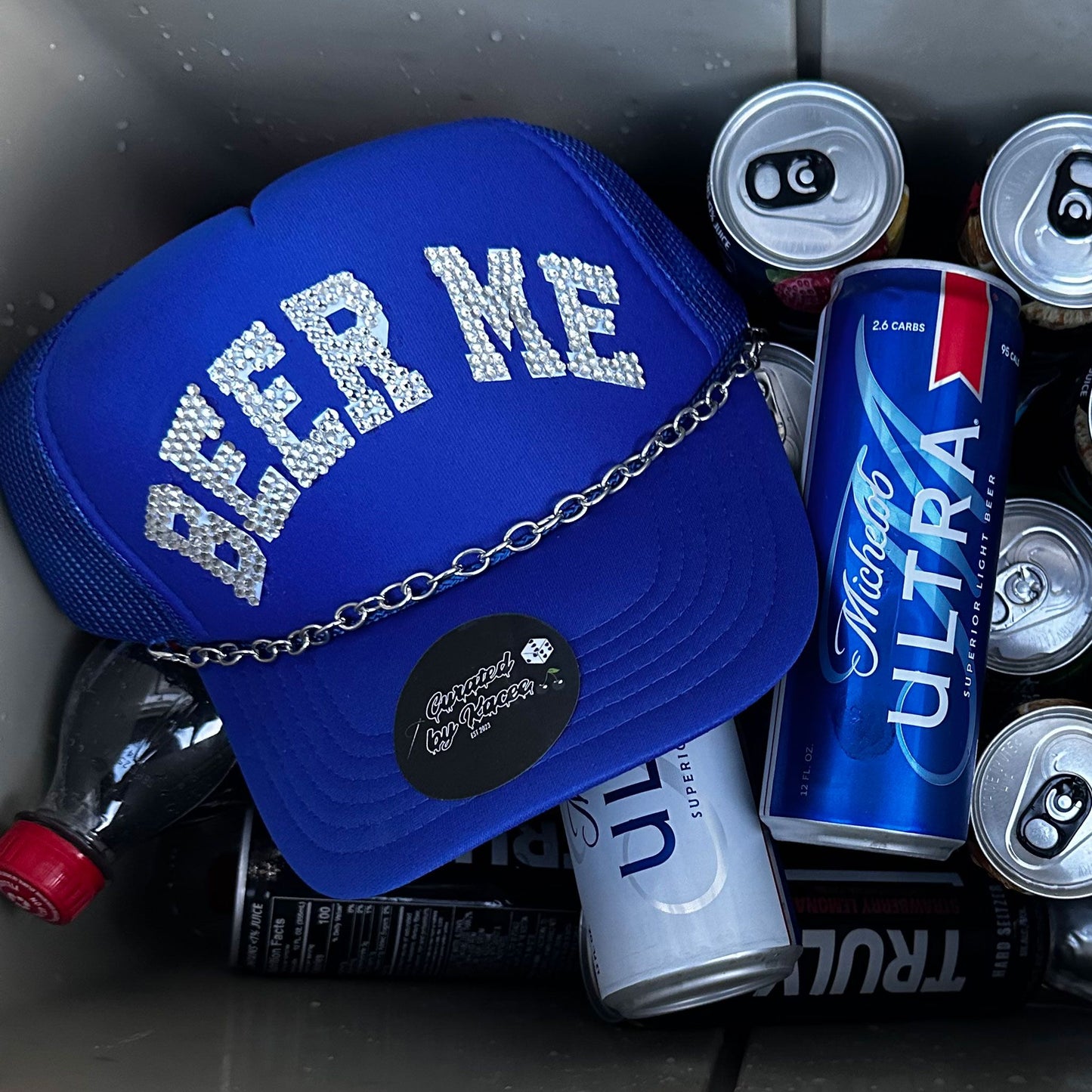 Beer Me Bling Trucker