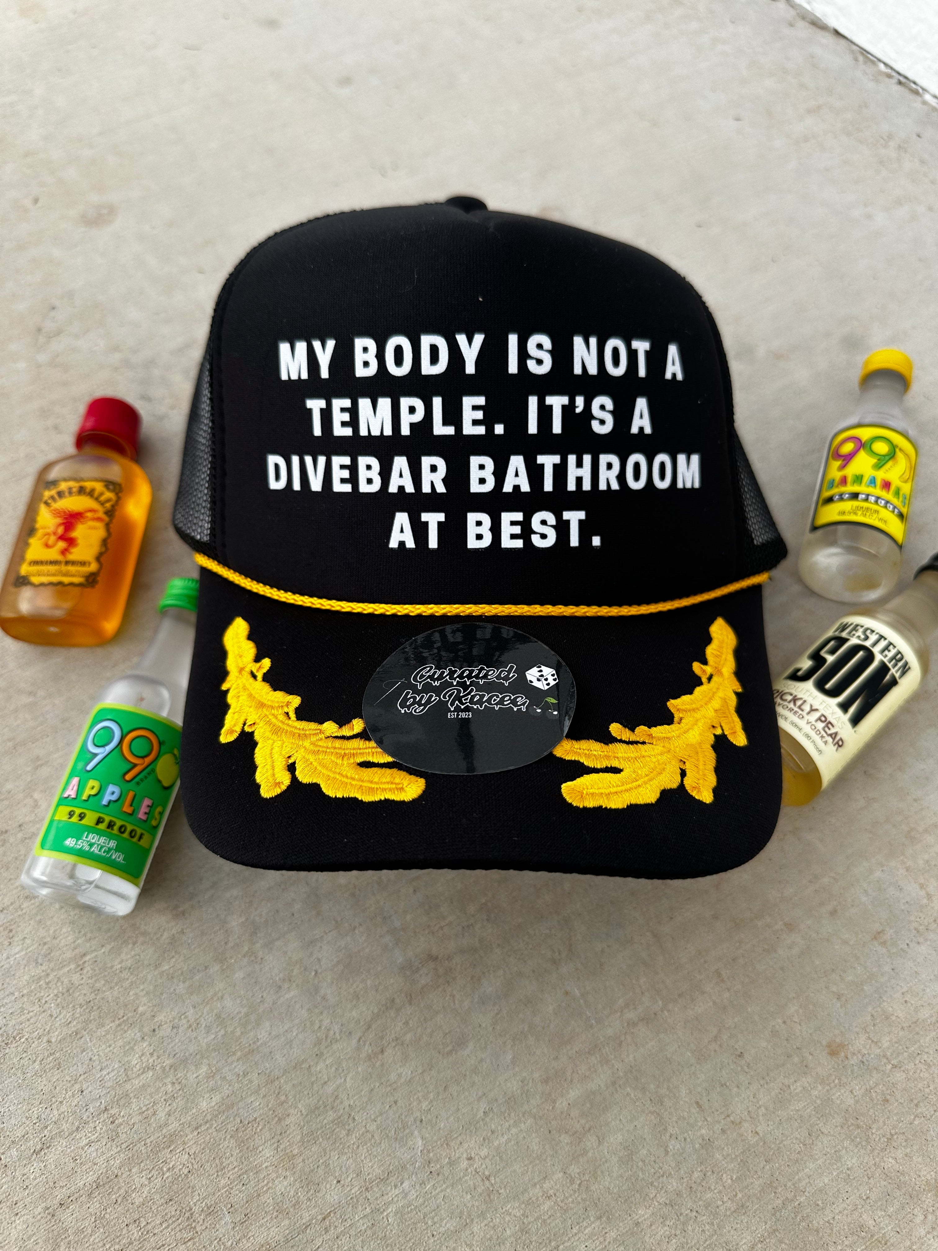 My Body Is Not A Temple Trucker