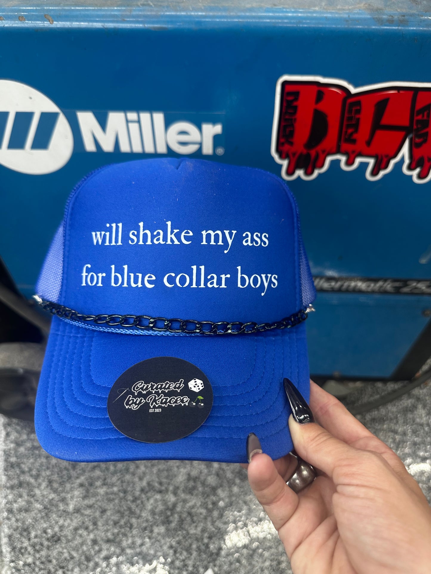 Will Shake My Ass for Blue Collar Boys Trucker