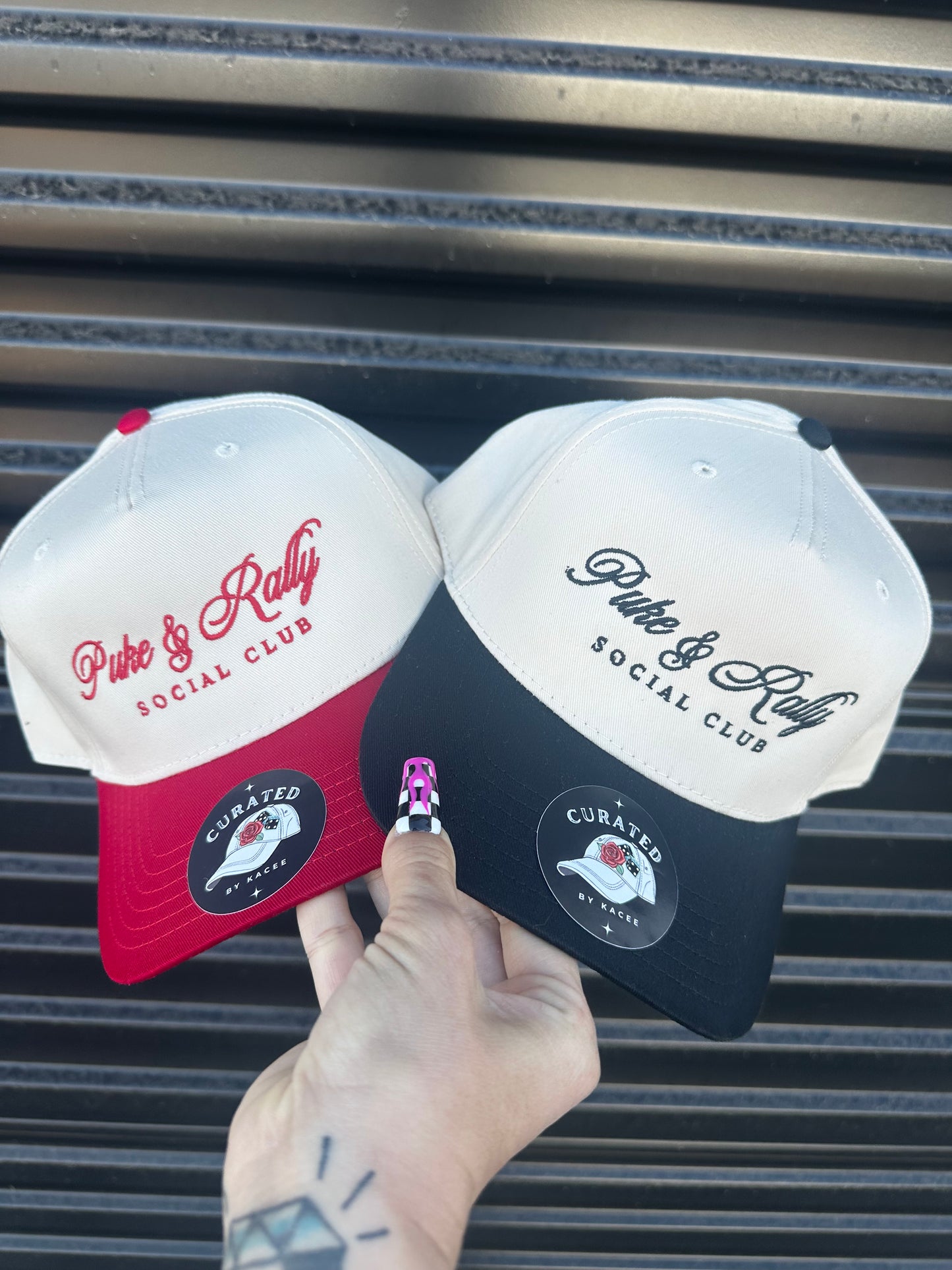 Puke & Rally Embroidered Trucker