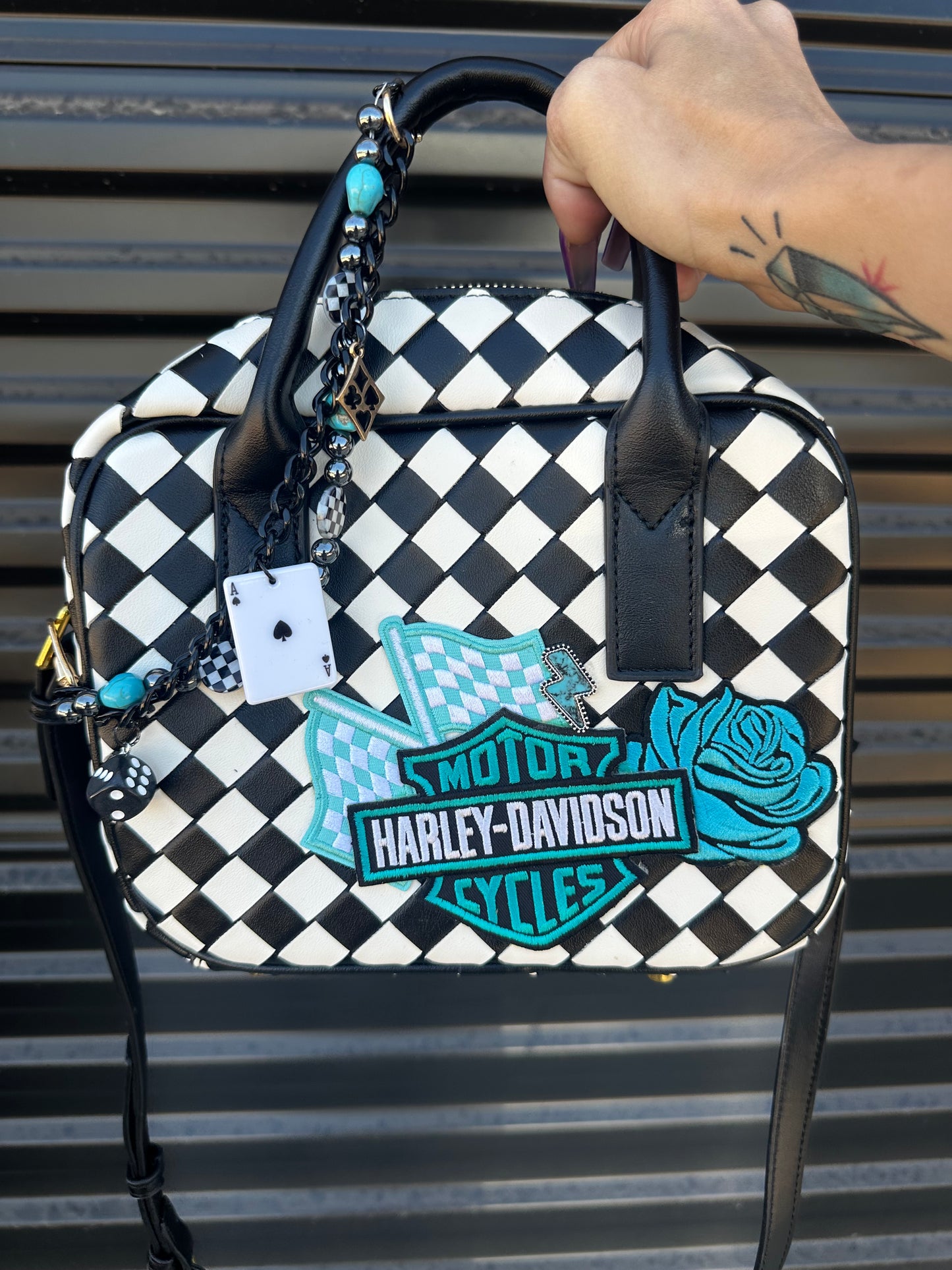 Bold As Chrome Handbag
